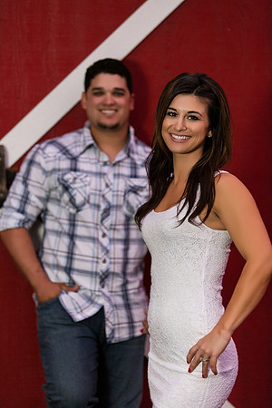 Engagement Photos on Covered Bridge