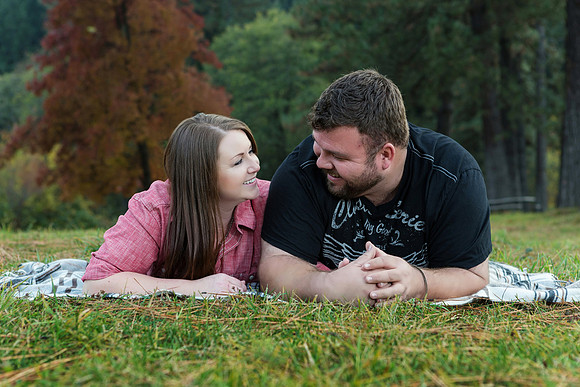 Apple Hill Engagement Photos