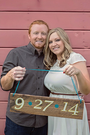 Country Themed Engagement Photos