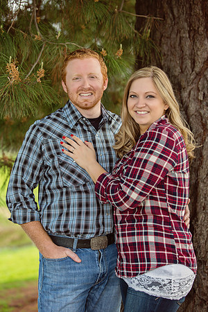 Country Themed Engagement Photos