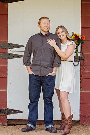 Country Themed Engagement Photos
